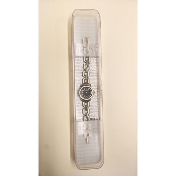 Swatch watch WHITE CHAIN YSS254G 2010 Irony Lady in case with battery - Picture 9 of 9